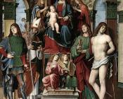 弗朗切斯科弗朗西亚 - Madonna and Saints